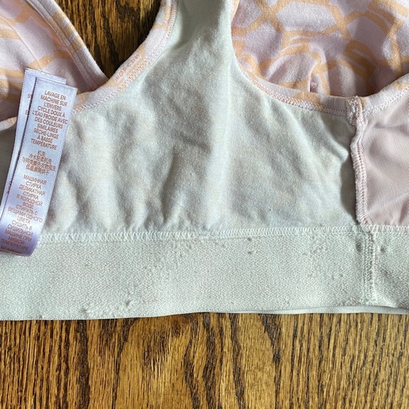 Pink and orange pattern Savage X Fenty triangle bralette, size 1X Excellent cond - Picture 12 of 16